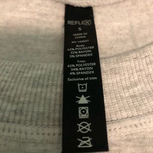 90 Degree By Reflex Tops - Gray sweater/sweatshirt 90 Degree By Reflex Tops - Gray sweater/sweatshirt